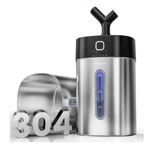 Stainless Steel Humidifier Easy Clean, 1Gal/4L Cool Mist Humidifiers for Bedroom